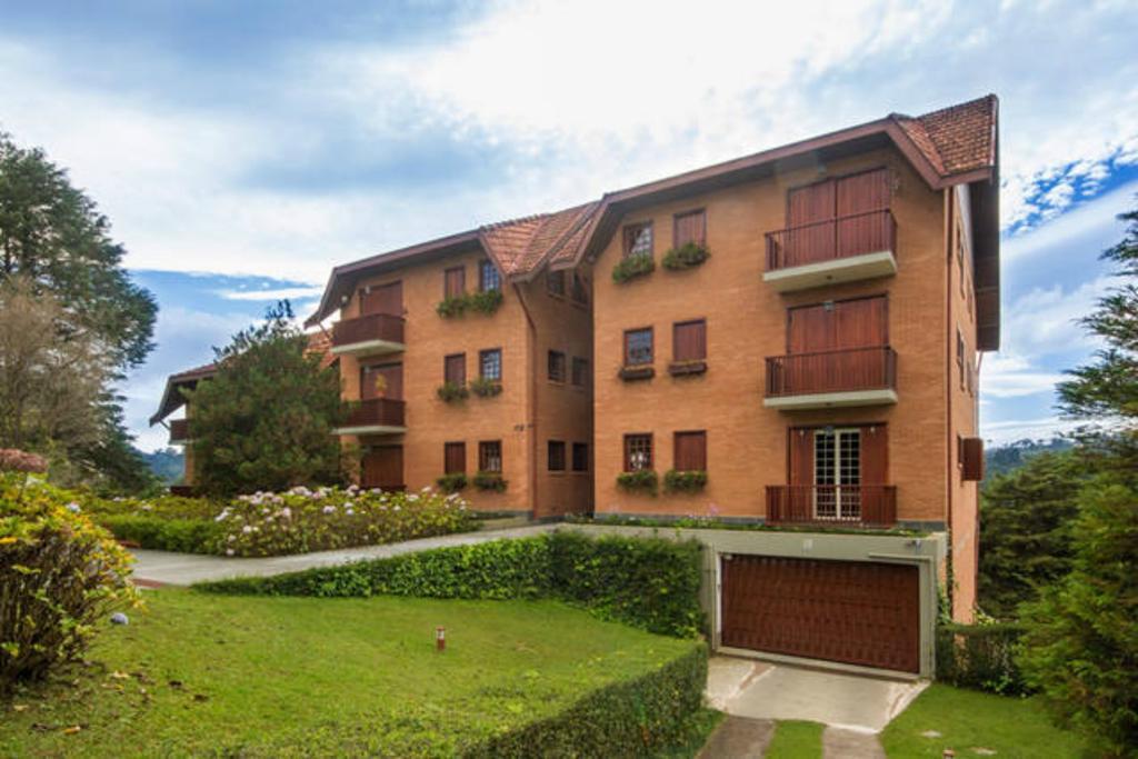 Apartamento Espacoso Vista Montanha Campos do Jordão المظهر الخارجي الصورة